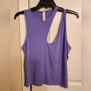Lululemon Cutout Atheisure Purple Top in size 8